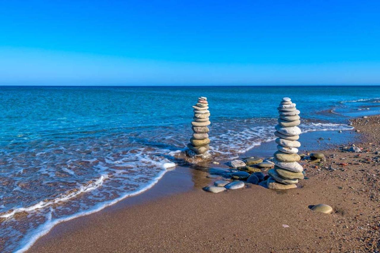 Seashore Beachfront Villa Lahaniá Kültér fotó